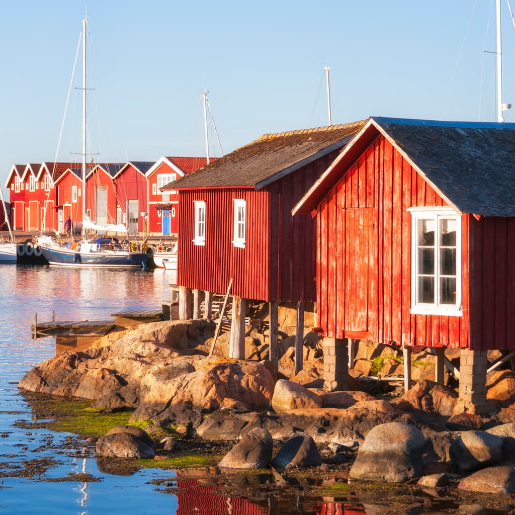 Red Wooden House Archipelago