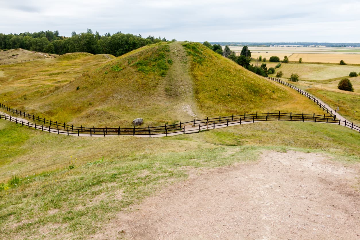 Royal Mounds Uppsala gamla högar